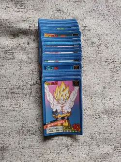 Dragon ball carddass super battle card regular part 4 reg carte full set 38/38 - Image 1