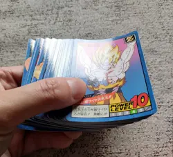 Dragon ball carddass super battle card regular part 4 reg carte full set 38/38 - Image 3
