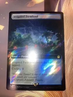 Irrigated Farmland (Extended Art) (Surge Foil) Universes Beyond: Doctor Who Foil - Image 1