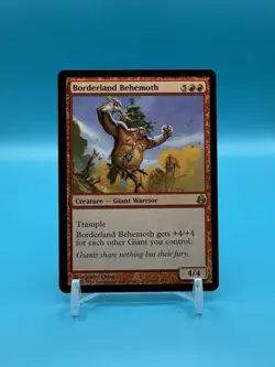 Borderland Behemoth - Morningtide (MOR) - MTG - Regular - NM - Image 1