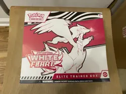 Pokemon TCG Scarlet Violet White Flare Elite Trainer Box ETB NEW/Factory Sealed - Image 1