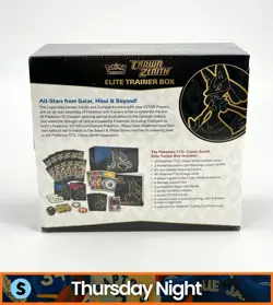 POKEMON TCG CROWN ZENITH SEALED ELITE TRAINER BOX ETB - Image 2