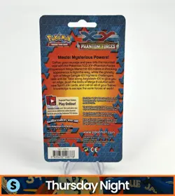 POKEMON XY PHANTOM FORCES BOOSTER PACK HANGER GRENINJA PROMO SEALED - Image 2