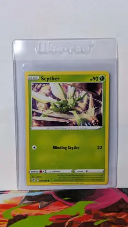 2 Corner Square Cut - Scyther 004/189 - Error Misprint - Pokemon TCG - Astral - Image 5