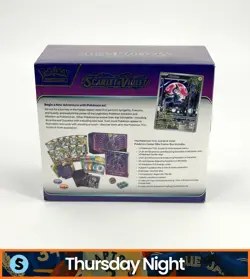 POKEMON CENTER TCG SCARLET & VIOLET SEALED ELITE TRAINER BOX ETB - Image 2