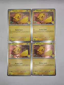 Pokemon TCG Pikachu 051/162 Stamped 2026 Pokemon Day 30 Promo - Image 3