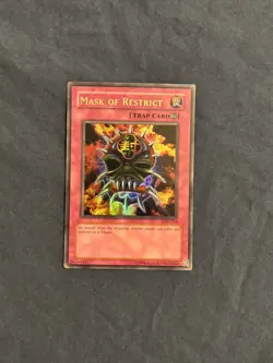 Yugioh! Mask of Restrict LON-018 - Ultra Rare Unlimited - LP/NM - Image 1