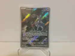 Pokemon Card Mewtwo 052 Black Star Promo Scarlet Violet Pokemon 151 UPC LP MINT - Image 1