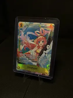 One Piece TCG Shirahoshi OP12-102 Super Rare Foil Alternate Art Legacy Master - Image 2