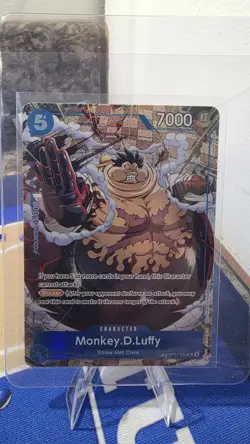 Monkey D Luffy Treasure Rare Op-15 Carrying On His Will One Piece English - Image 1