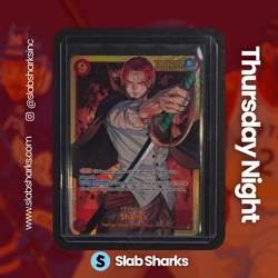 2022 ONE PIECE ROMANCE DAWN #OP01-120 SHANKS SECRET RARE - Image 1