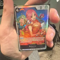 Bandai One Piece CCG Brook, Rebecca, Marco, Shanks, Edward Newgate Holo Card Lot - Image 3