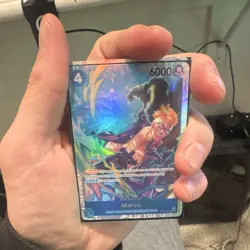 Bandai One Piece CCG Brook, Rebecca, Marco, Shanks, Edward Newgate Holo Card Lot - Image 4