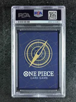 2023 One Piece MONKEY D. LUFFY P-043 Weekly Shonen Jump Issue #36-37 JPN PSA 10 - Image 2