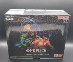 ONE PIECE WINGS OF THE CAPTAIN Booster Box Sealed New 24 packs OP-06 English - Image 1
