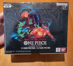 ONE PIECE WINGS OF THE CAPTAIN Booster Box Sealed New 24 packs OP-06 English - Image 1