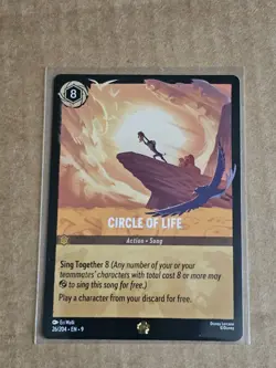 Disney Lorcana The Circle Of Life Fabled Legendary 26/204 - Image 1