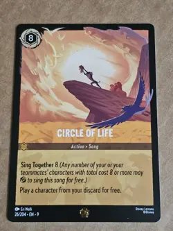 Disney Lorcana The Circle Of Life Fabled Legendary 26/204 - Image 2