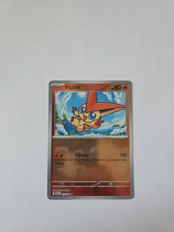 Victini (Master Ball Pattern) 012/086 Pokemon TCG Sv: Black Bolt Holo - NM - Image 1
