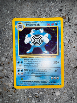 Pokemon TCG Cards Poliwrath 13/102 Base Set Holo Rare EXC-NM - Image 4