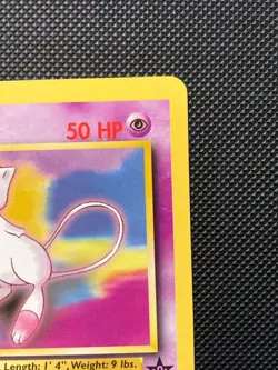 Pokemon Mew Non Holo 8 Black Star Promo Card WOTC - Image 3