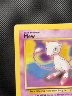 Pokemon Mew Non Holo 8 Black Star Promo Card WOTC - Image 4