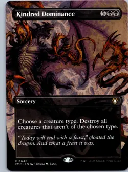 Kindred Dominance (Borderless) R Commander Masters 640 NM - Image 1