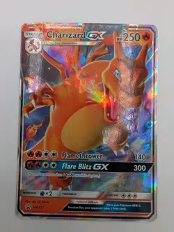 Pokemon Card TCG - Charizard GX SM211 Black Star Promo Sun & Moon Near Mint - Image 1