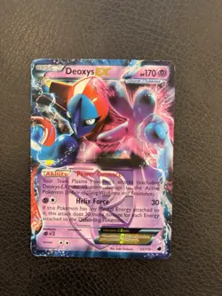 Deoxys EX - 53/116 - Pokemon Plasma Freeze Black & White Ultra Rare Card MP - Image 1