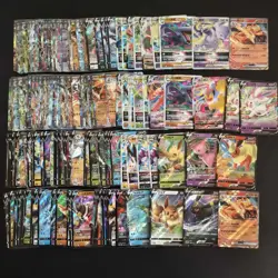 200 Lot Pokemon TCG Chinese Card RR RRR VMAX Umbreon Mewtoo Charizard #16 FI38 - Image 1