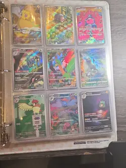 Pokemon Card Lot Binder V/VMAX IR Hits Ex 180 Cards NM Full Art - Image 3