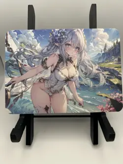 Frieren Goddess Story - Anime Waifu A6 Size Trading Card - Image 1