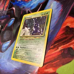 (Double Swirl) Heracross 6/111 Neo Genesis Unlimited 2000 Pokemon Card - Image 3