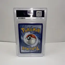 Pokemon Mew EX TCG Paldean Fates Holo Shiny Ultra Rare Card 216/091 PSA 9 Mint - Image 2