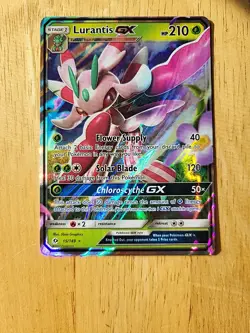 Lurantis GX Holo Ultra Rare Pokemon TCG Card Sun & Moon Base Set 15/149 - Image 1