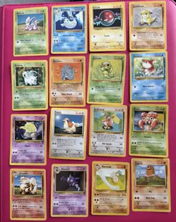Vintage Lot 32 Pokemon Card Collection Base Set 2 M, LP, MP Read Description - Image 3