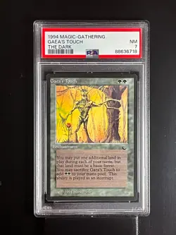 Gaea's Touch - The Dark - Magic The Gathering MTG - PSA 7! - Image 2