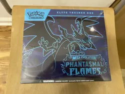 Pokemon TCG Phantasmal Flames Elite Trainer Box ETB NEW/Factory Sealed - Image 1