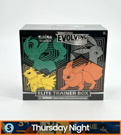 POKEMON TCG SWORD & SHIELD EVOLVING SKIES SEALED ELITE TRAINER BOX ETB - Image 1