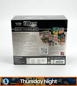 POKEMON TCG SWORD & SHIELD EVOLVING SKIES SEALED ELITE TRAINER BOX ETB - Image 2