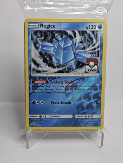 Regice 28/111 League Promo - Pokemon TCG Crimson Invasion SEALED League Pack - Image 1