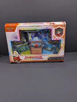 Pokemon TCG: Fuecoco Paldea Collection Box W/Promo & Pin ~ Factory Sealed - Image 5
