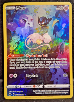 Mew GG10/GG70 Crown Zenith: Galarian Gallery Holo NM Pokemon - Image 1