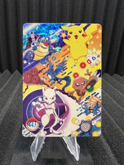 Pokemon Vintage Pocket Monsters Vending HOLO Prism Sticker Bandai 1999 Nintendo - Image 1
