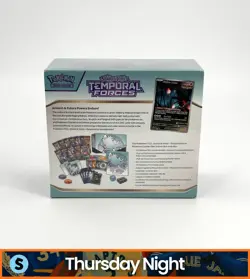 POKEMON CENTER SCARLET & VIOLET TEMPORAL FORCES SEALED ELITE TRAINER BOX ETB - Image 2