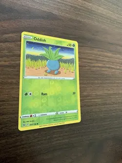 Oddish Reverse Holo - 001/196 - Lost Origin Pokemon 2022 NM - Image 2