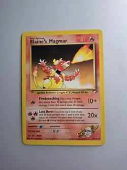 Pokemon TCG Blaine's Magmar Gym Heroes 37/132 Unlimited Uncommon - Image 1