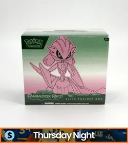 POKEMON CENTER SCARLET & VIOLET PARADOX RIFT SEALED ELITE TRAINER BOX ETB - Image 1