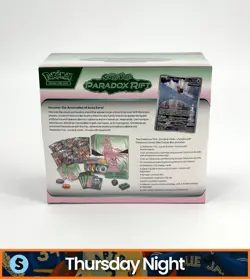 POKEMON CENTER SCARLET & VIOLET PARADOX RIFT SEALED ELITE TRAINER BOX ETB - Image 2
