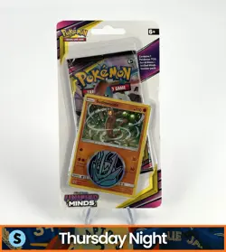 POKEMON SUN & MOON UNIFIED MINDS SEALED BOOSTER PACK HANGER SUDOWOODO PROMO - Image 1